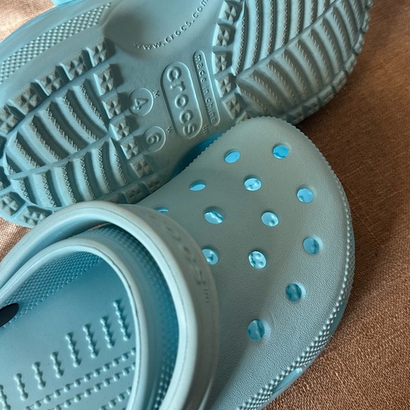 Ice Blue Crocs - Picture 2 of 2
